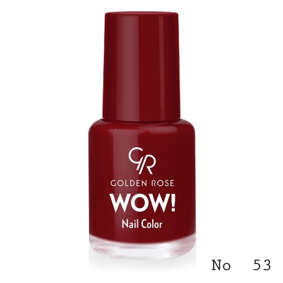 GOLDEN ROSE Wow! Nail Color 6ml-53